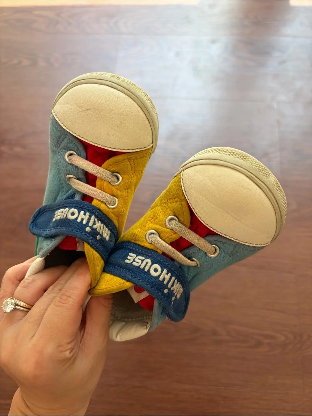 Miki House Second Walker Shoes 15cm Sneaker Jumper Pants Bundle Set Mikihouse
